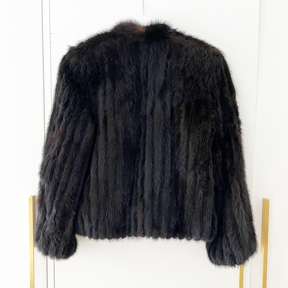 Saga Mink Fur Bomber - Picture 12 of 15